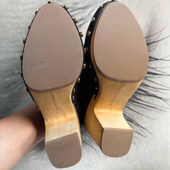 🌸VERÓNICA BEARD🌸 Womens Dacey Suede Slip On Clogs Size: 5M - Picture 15 of 15